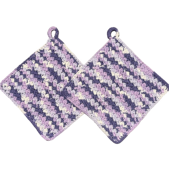 Jazzy Gems Creations Other - Handmade Crochet Washcloths, Facecloths Dishcloths Bath Scrubbies, 100% Cotton